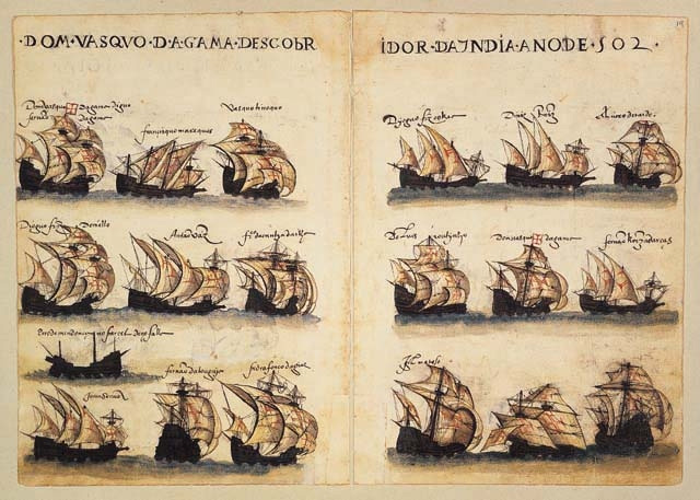 File:Gama armada of 1502 (Livro de Lisuarte de Abreu).jpg