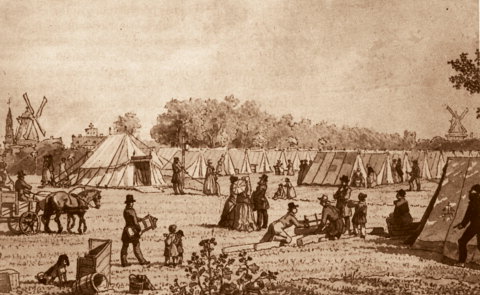 File:1853 Copenhagen cholera outbreak - tent camp.jpg