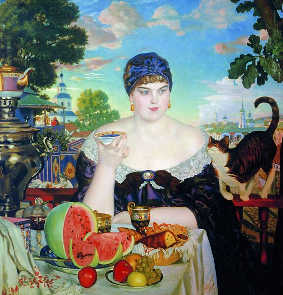 File:Kustodiev Merchants Wife.jpg