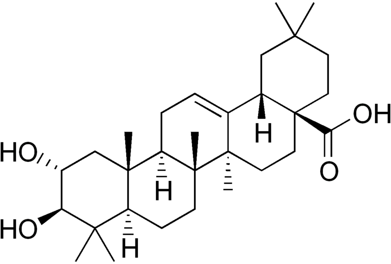 File:Maslinic-acid-structure.png