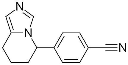 File:Fadrozole structure.svg