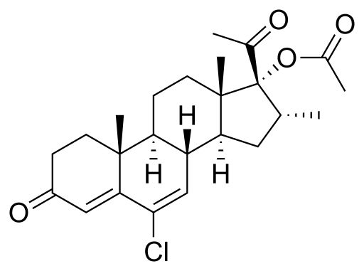 File:Clomegestone acetate.svg