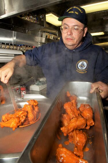 File:Coast Guard buffalo chicken wings.jpg
