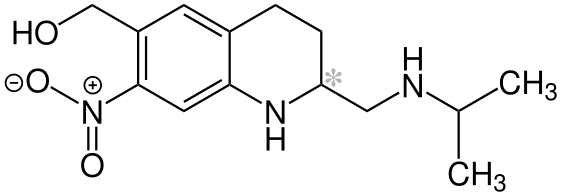 File:(RS)-Oxamniquin Structural Formula V1.svg