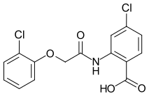 File:4-Chloro-2-(2-(2-chlorophenoxy)acetamido)benzoic acid.svg