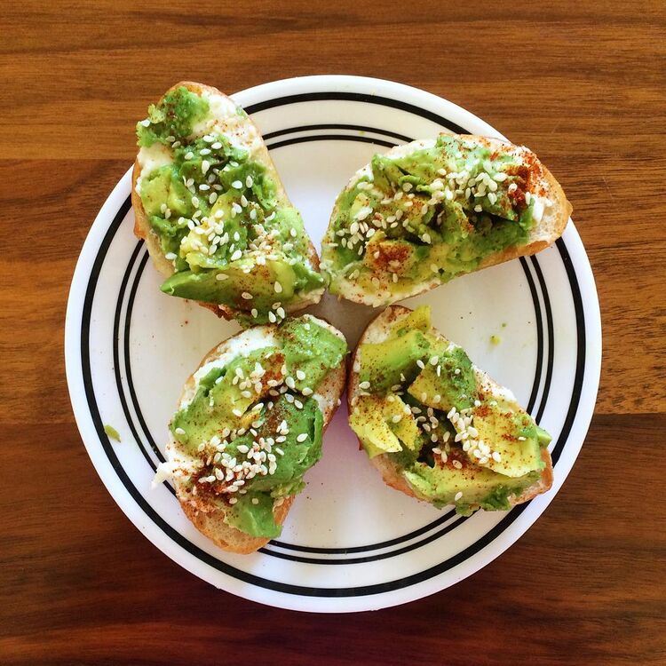 File:Avocado toast - four pieces.jpg
