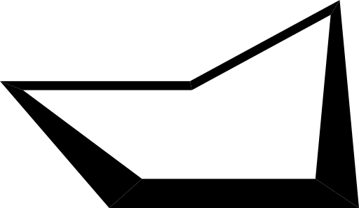 File:Cyclopentane envelope conformation.svg