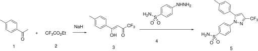 File:Celecoxib synthesis.svg