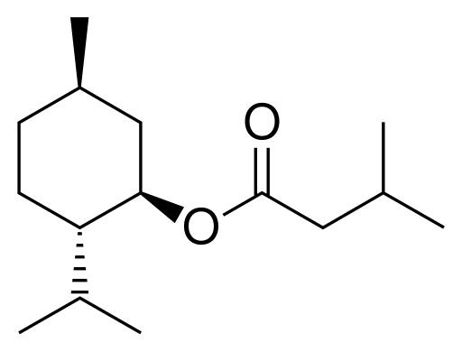 File:Menthyl isovalerate.svg