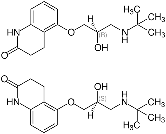 File:Carteolol Structural Formulae V1.svg