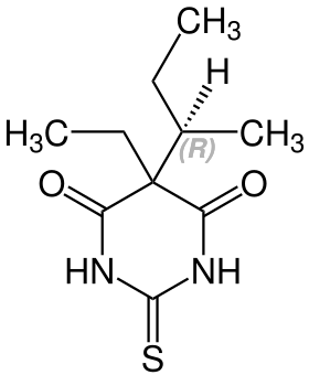 File:(R)-Thiobutabarbital Structural Formula V1.svg
