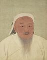 Portrait of Genghis Khan from the Yuan Emperor Album