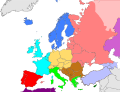 Europe Subregion Map World Factbook