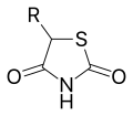 Thiazolidinedione functional group