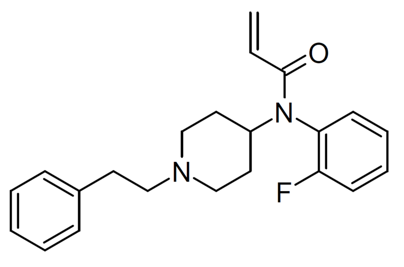 File:2-Fluoroacrylfentanyl structure.png
