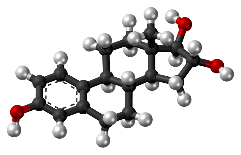 File:Estriol molecule ball.png