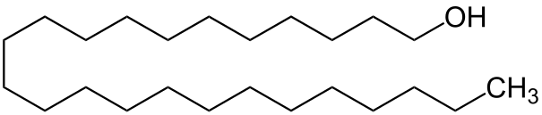 File:1-Tetracosanol Structural Formula V1.svg