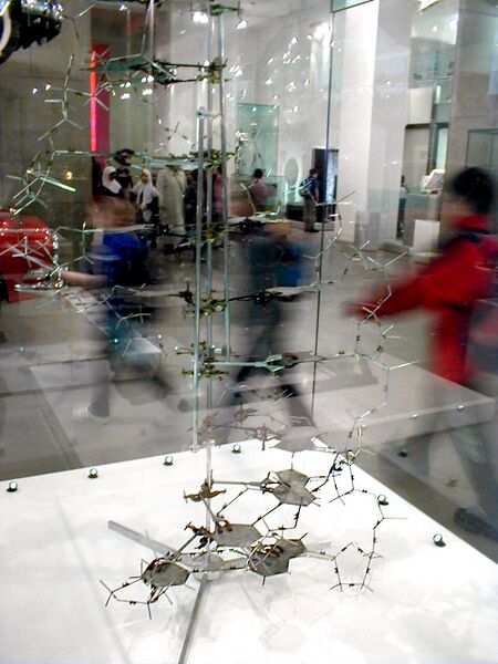 File:DNA Model Crick-Watson.jpg