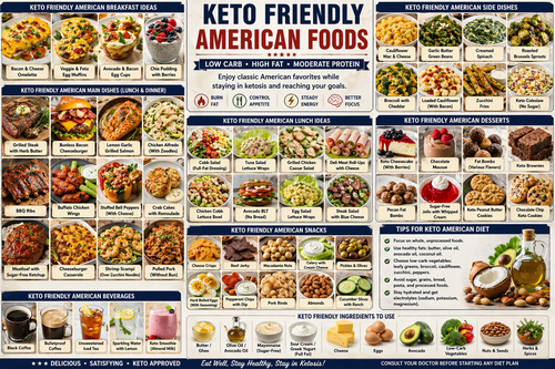 Keto American foods