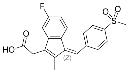 File:Exisulind structure.svg