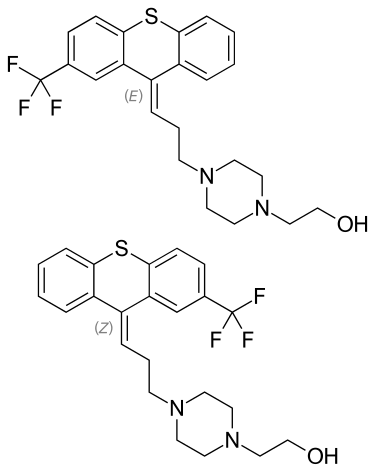 File:Flupentixol structure.svg