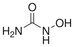 File:Hydroxyurea-2D-skeletal.svg