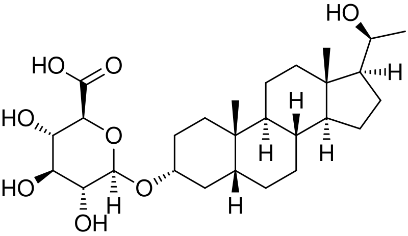 File:Pregnanediol-3-glucuronide.svg