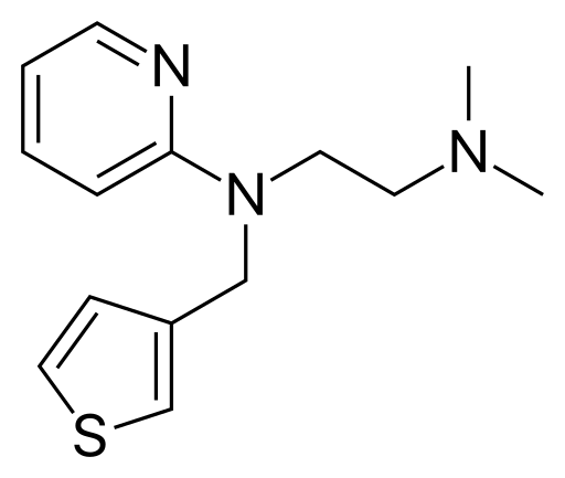 File:Thenyldiamine skeletal.svg