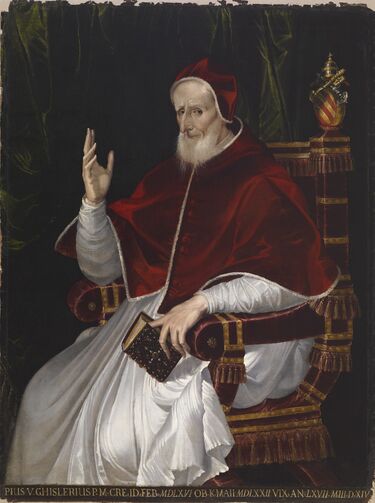 File:Bartolomeo Passarotti Pope Pius V.jpg