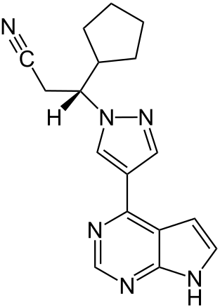 File:Ruxolitinib Structural formula V1.svg