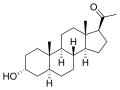 Chemical structure of Allopregnanolone