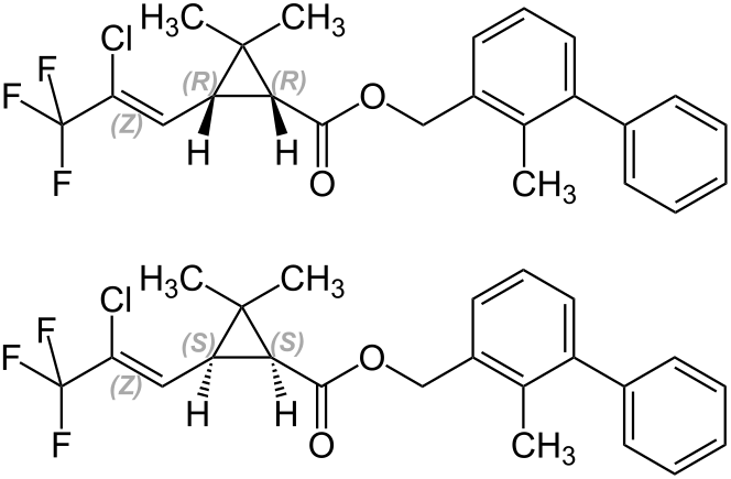 File:Bifenthrin Structural Formula V1.svg