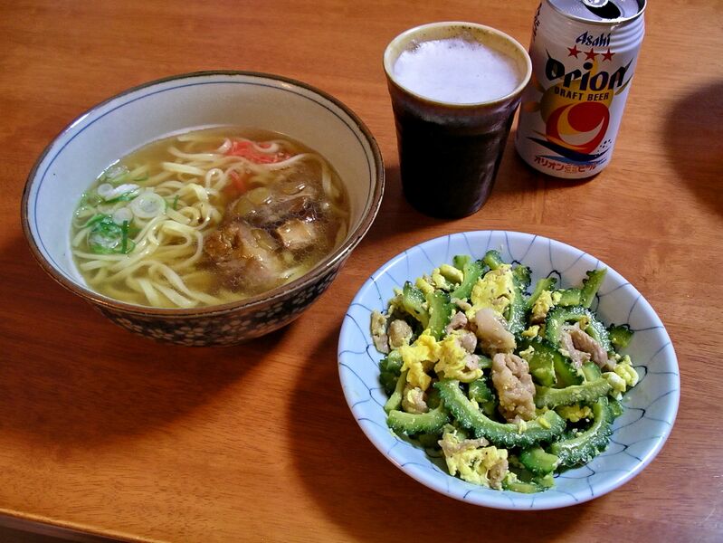 File:Okinawa soba and goya chanpuru.jpg