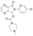 Chemical structure of Zopiclone