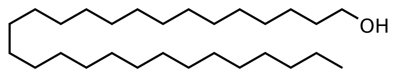 File:1-Octacosanol-folded.svg