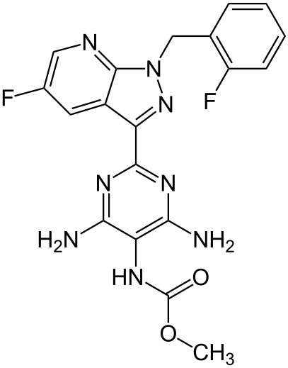 File:Vericiguat Structural formula V1.svg
