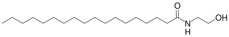 File:Stearoylethanolamide.svg