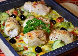 Chicken keto dinner