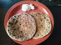 Aloo Paratha with Butter