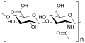 Structure of hyaluronan