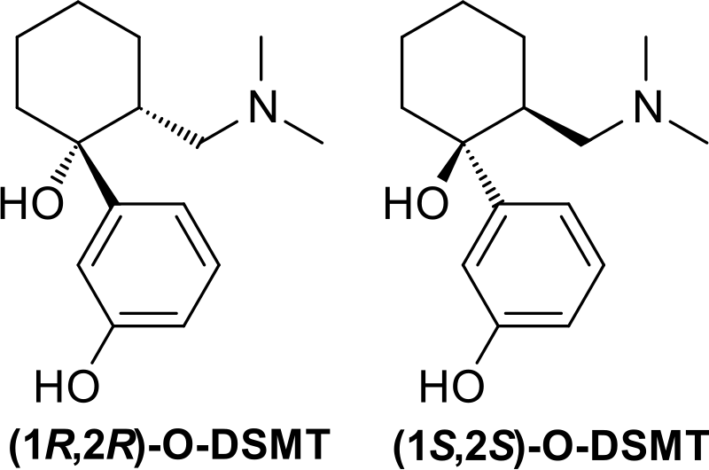 File:O-desmethyltramadol racemate2DCSD3.svg