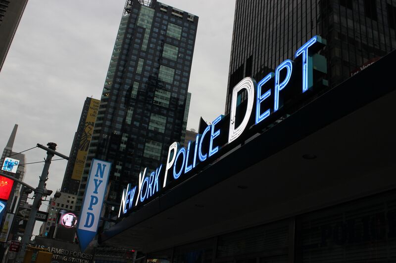 File:NYPD TimesSquare sign.jpg