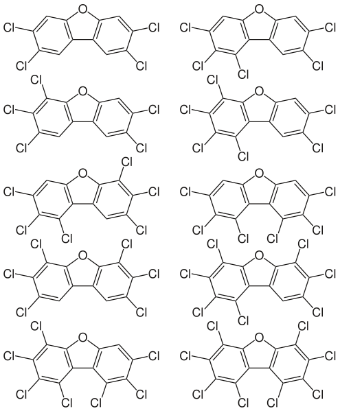 File:2,3,7,8-substituted PCDF.svg