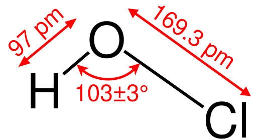 File:Hypochlorous-acid-2D-dimensions.svg