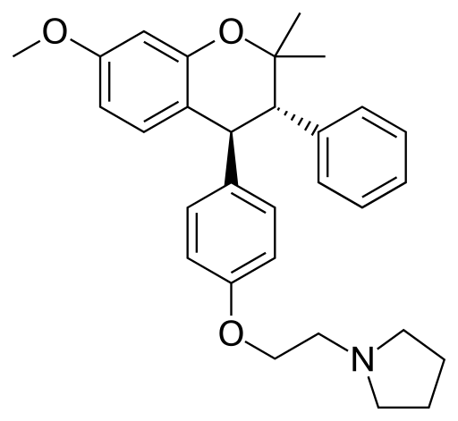 File:Ormeloxifene structure.svg