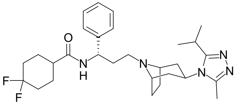 File:Maraviroc.svg
