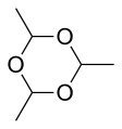 Chemical structure of Paraldehyde