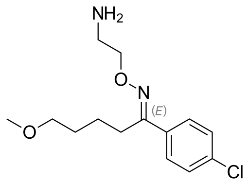 File:Clovoxamine Structure.svg
