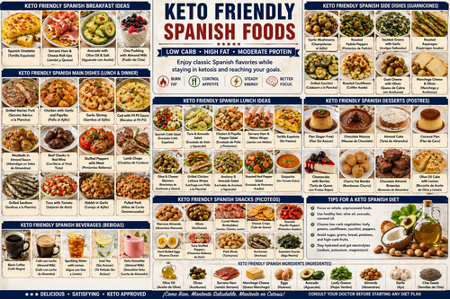 Keto Spanish food