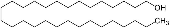 File:1-Nonacosanol Structural Formula V1.svg